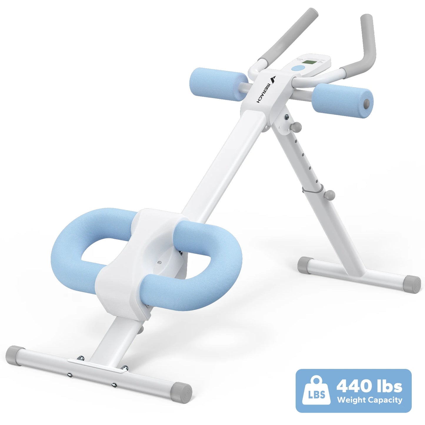 Merach Ab Machine Adjustable Foldable Trainer Workout System