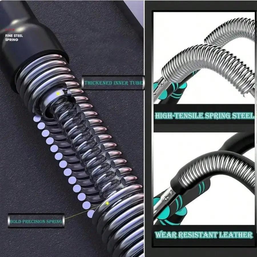 DIAMRI Adjustable Shaker Twister Arm Trainer for Arm Chest Workouts
