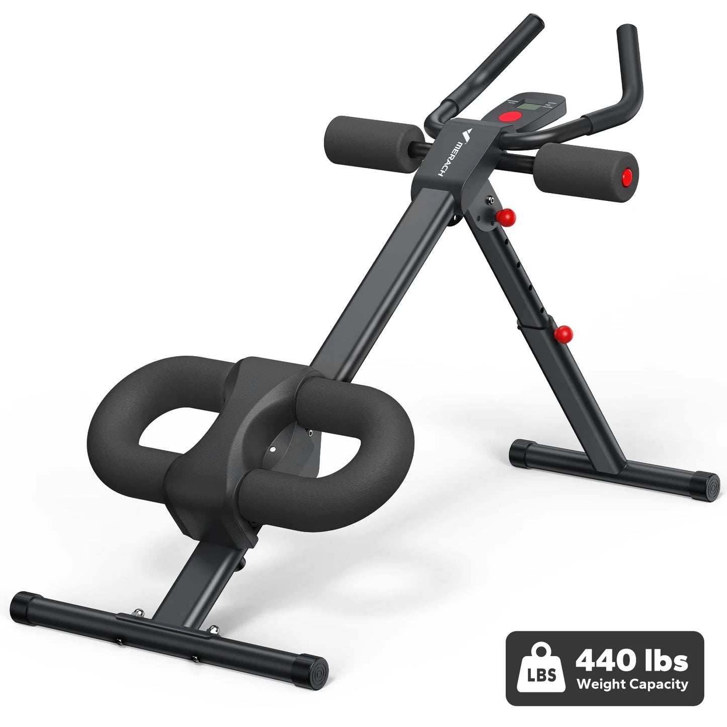 Merach Ab Machine Adjustable Foldable Trainer Workout System