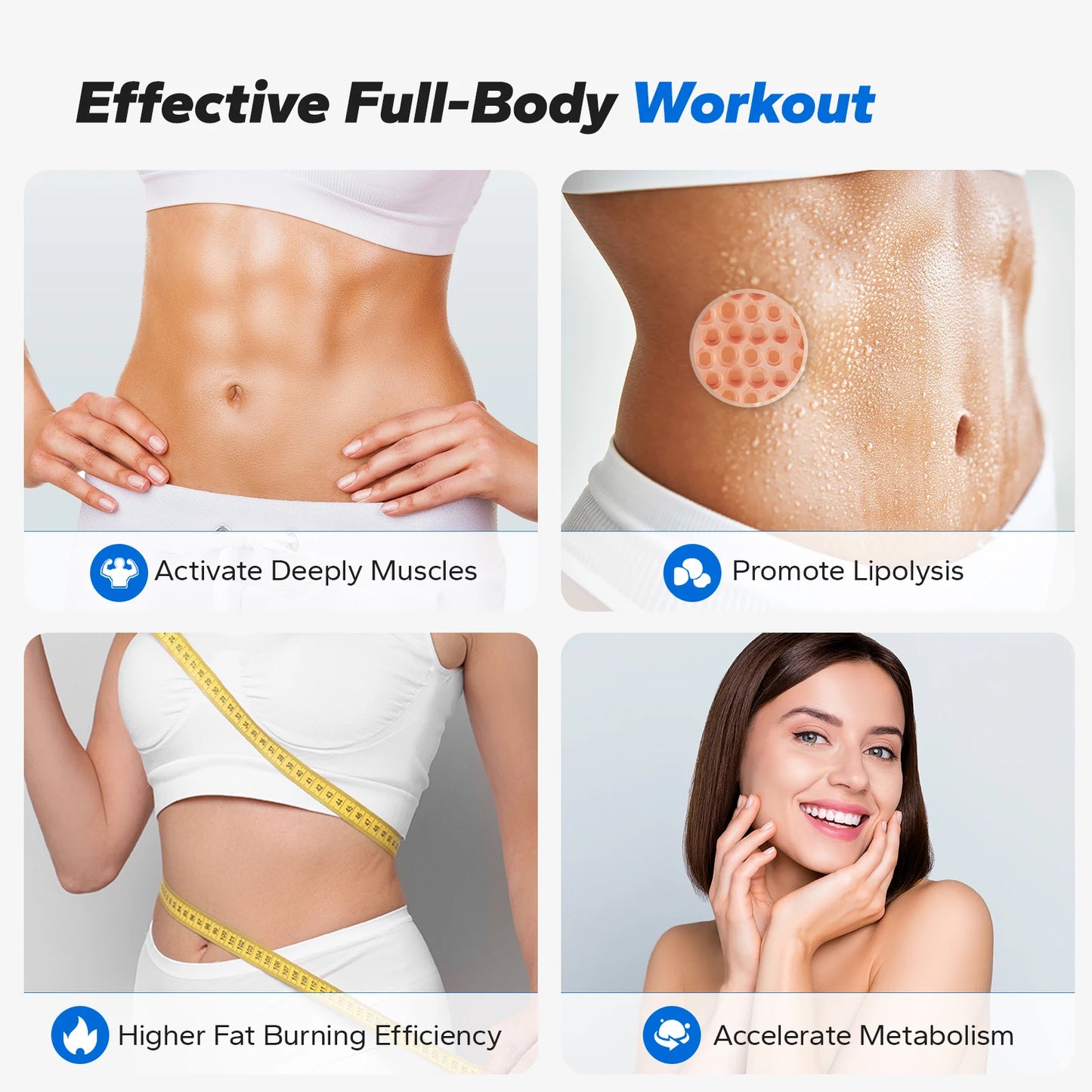MERACH Vibration Plate Exercise Machine For Lymphatic Drainage Pain Relief