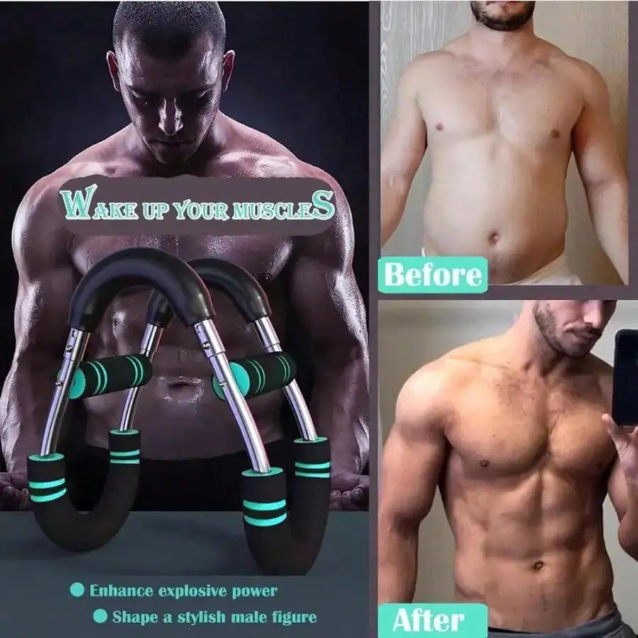DIAMRI Adjustable Shaker Twister Arm Trainer for Arm Chest Workouts