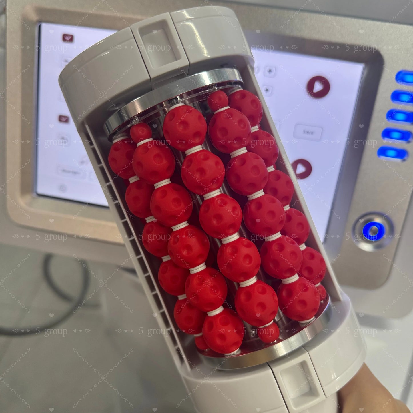 Professional EMS Inner Ball Roller Slimming Massager Machine 360 Rotating Cellulite Reduction Body Sculpting Skin Lifting
