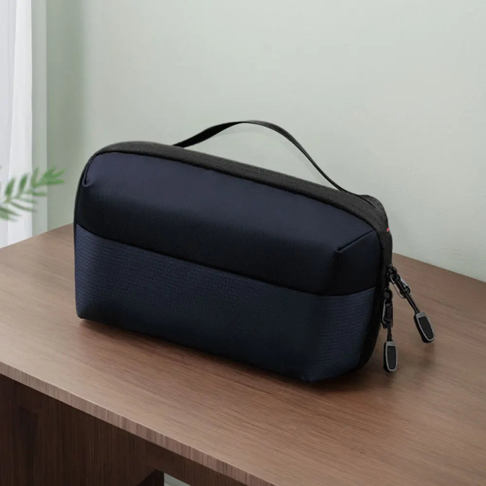 Electronic Organizer Travel Case Water Resistant Portable Tech Pouch Travel Cable Organizer Pouch for Cables Chargers Power Bank