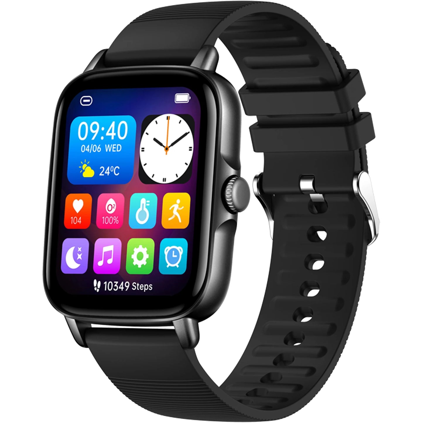 EIGIIS 2025 Smart Watch for Men Women Fitness Tracker with Heart Rate Sleep Monitor Activity Tracker 1.69" HD Waterproof Watch
